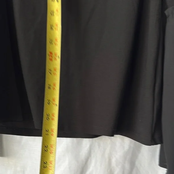 INC International Concepts Black Sleeveless Blouse with Floral Embellishments - Picture 4 of 5